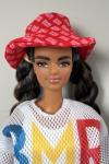 Mattel - Barbie - BMR1959 - Plaid color block jogger pants, a mesh jersey top - Doll